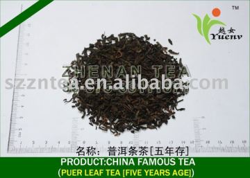 puerh leaf tea