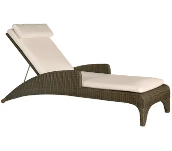 Wicker Garden Set Pool Outdoor Furniture Sunlounger