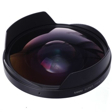 0.3X 58mm Mount Fisheye Lens for Panasonic HC-V770 Camcorder - Wholesale
