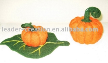 wool halloween decoration