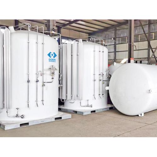 7500l Vertical micro Bulk Tank Oxygen Storage container