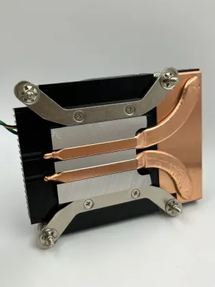 BIBOOG High quality CPU cooler 1U PWM 4pin CPU Cooling fan - BX07