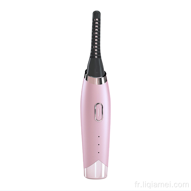 Étiquette privée rechargeable Iron de curling des cheveux électriques