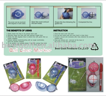 golf ball line