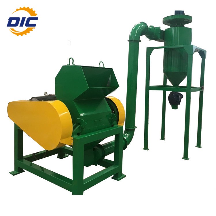 Recycle Rubber Coarse Crusher With Cyclone