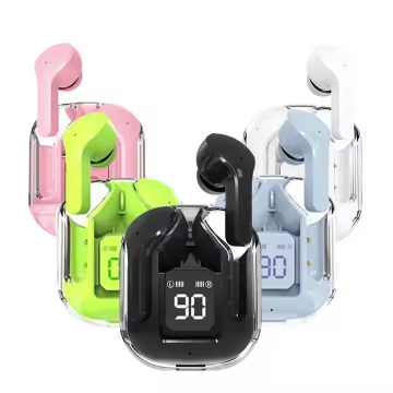 360 Degree Immersive Bluetooth 5.3 TWS Earphones - Non-Noise Cancelling Earphones & Headsets for Sport and Gaming