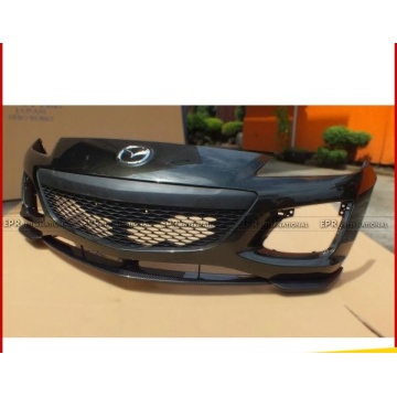 Three-piece front lip Carbon fibre