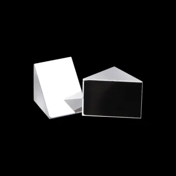 Aluminized External Reflection Optical Glass BK7/K9 90 Degree Rectangular Right Angle Prism