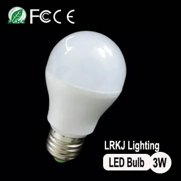 E27/B22 LED bulb 3w, 20 Watt Equal LED bulb light