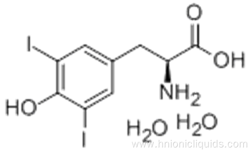 3,5-Diiodo-L-tyrosine dihydrate CAS 300-39-0