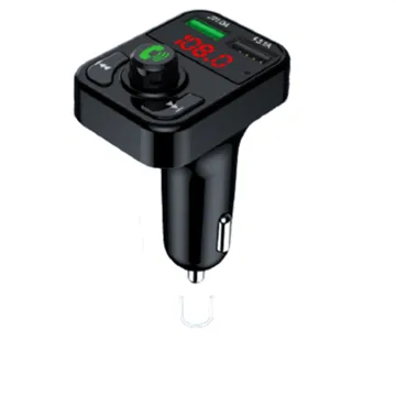 Hands-free Car Charger with BT5.0 Bluetooth MP3 Player and FM Transmitter