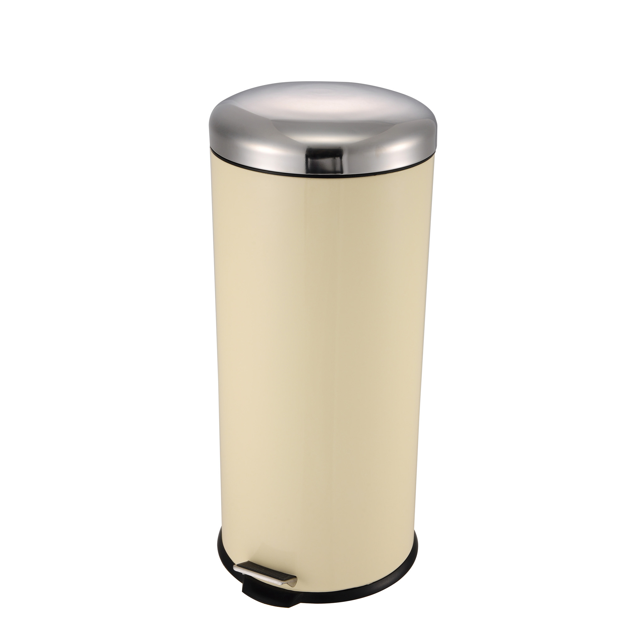 30L Round Step Trash Can