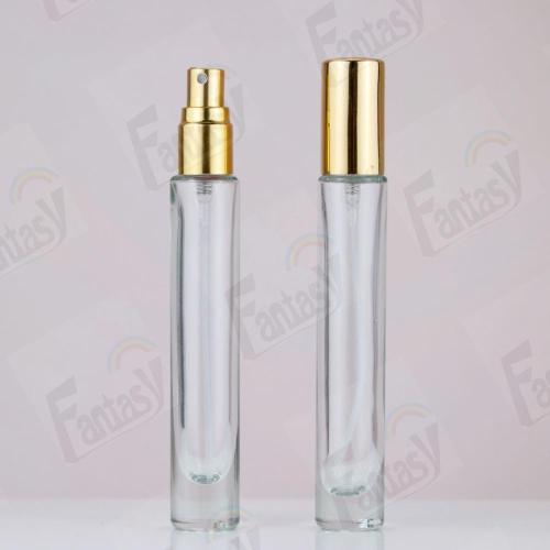 Spray de parfum en verre de forme carrée de 10 ml