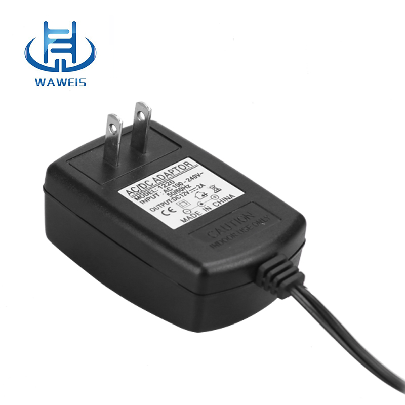 Wall plug 12v 1a ac dc power adapter