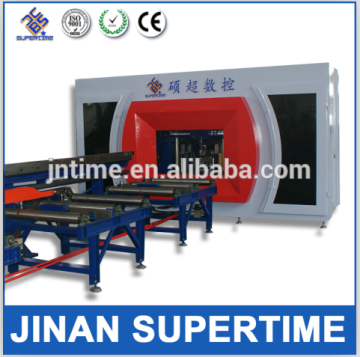 High efficiecny high speed beam channel drilling with 9 spindles