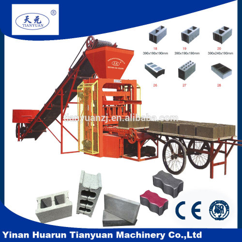 QTJ4-26C best selling products sand brick making machine block maker machine