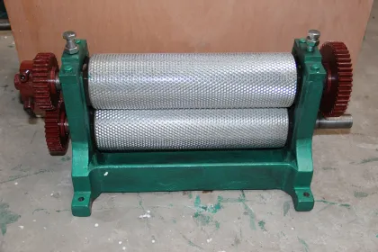Manual Bee Wax Foundation Sheet Mills Machine