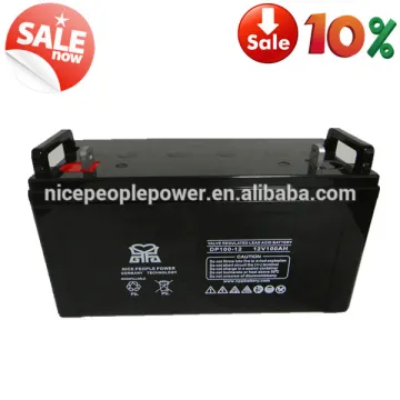 high quality gel battery 12V100AH used for solar system