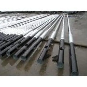 Swaged tubular poles