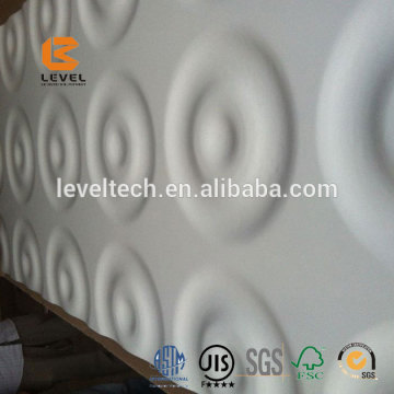 Chinese Building Material Decorative 3D MDF Wall Panel 3D MDF Wall Decor Panels