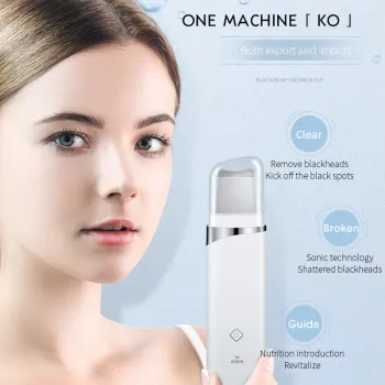 KSKIN Bestselling Portable Ultrasonic Facial Pore Cleaning Scrubber