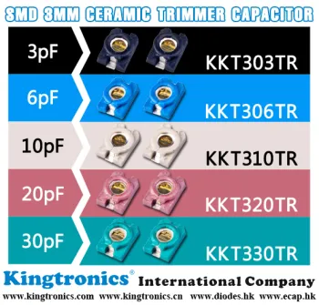 Kingtronics stock offer for SMD Ceramic Trimmer Capacitor