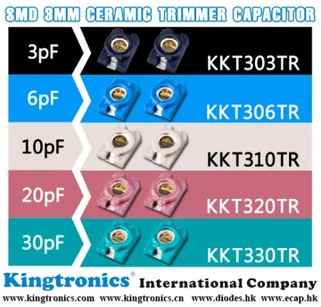 Kingtronics stock offer for SMD Ceramic Trimmer Capacitor