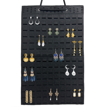 Large Wall-Mounted Felt Pin Display Case for Brooch Collection Organization