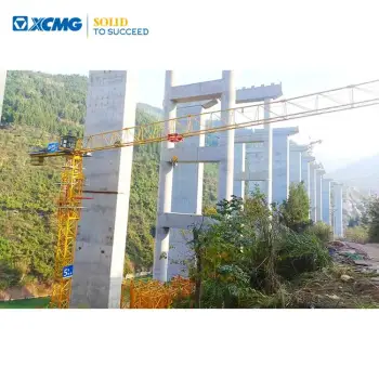 XCMG Used Potain Tower Crane XGT6015-8S1 2023 8 Ton Building Crane