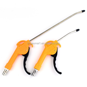 Professional Plastic Dust Blower Gun with Stainless Steel Nozzle - Yellow Body