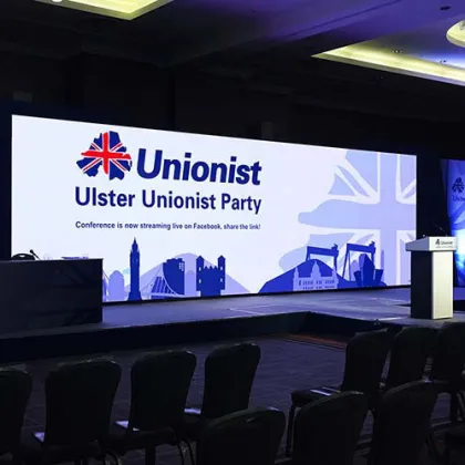 Unilumin Rental LED Video Wall for High Brightness Indoor Events