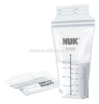 BPA free breast milk storage pouch/ bag manufacturer
