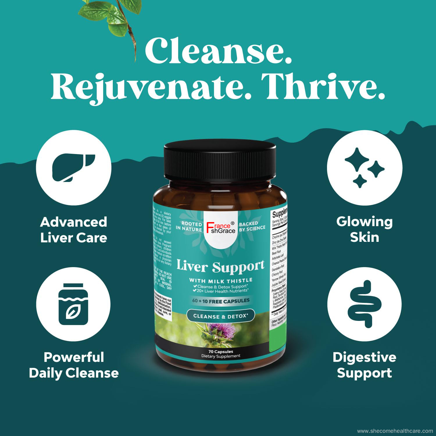 liver detox capsules Antioxidant Support Liver supplement