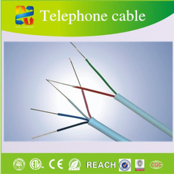 2015 HOT Sell Jacket PVC Indoor Outdoor Underground Telephone Cable With RoHS