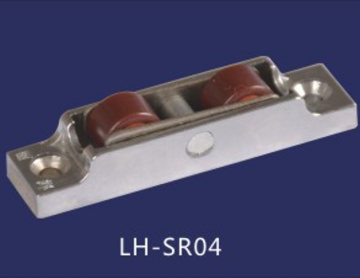 zinc frame,nylon wheel double window roller
