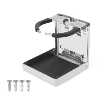 Adjustable 304 Stainless Steel Folding Water Cup Holder