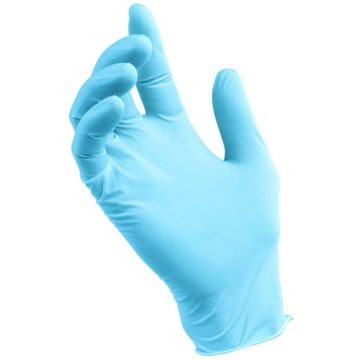 Guantes de nitrilo médico sin polvo