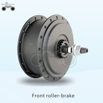 36V 250W roller brake electric front bike motor