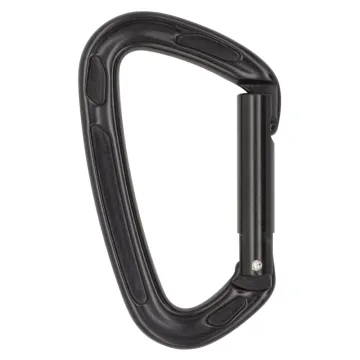 Custom Logo 24KN Anodized Aluminum Carabiner - Ideal for Climbing and Hammock Use