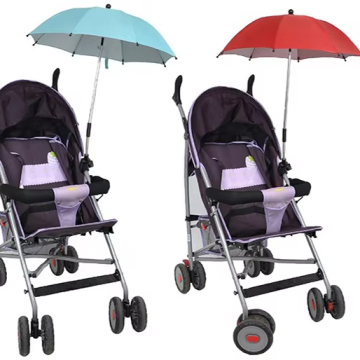 High Quality 19-inch Outdoor UV Resistant Baby Stroller Parasol