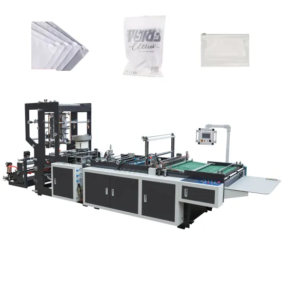 Small Zip Bag Manufacturing Machine: Producing PP Bags, Zipper Making, and Plastic Zip Lock Pill Bags