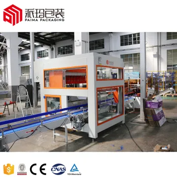 Auto Case Packer Carton Erector System for Bottle Packing