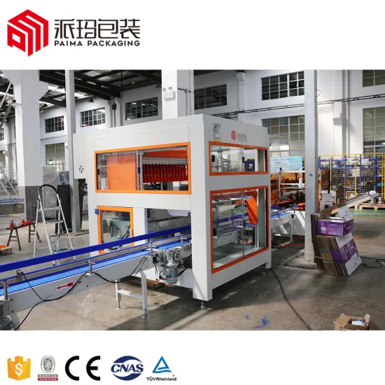 Auto Case Packer Carton Erector System for Bottle Packing