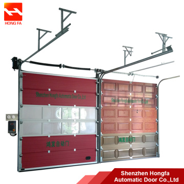 Warehouse PU Industrial Garage Interior Sectional Door