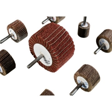 Ruedas de láminas duraderas de óxido de aluminio con ejes integrados