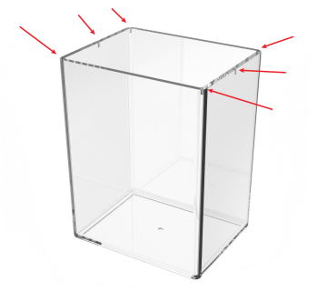Clear Funko Pop D-LOCK Protective Toys Box
