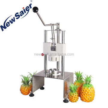 Low Price Manual Pineapple Peeler and Core Removal Machine