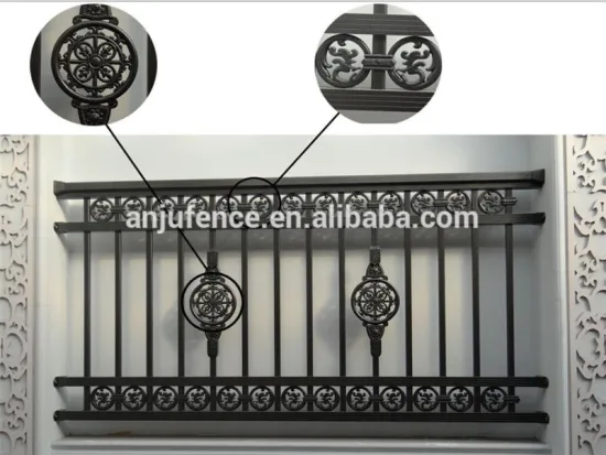 AJLY-803 2015 new design Aluminum Balcony railing parts