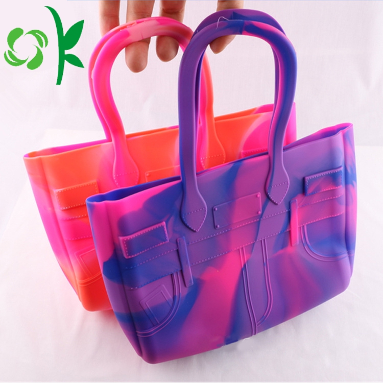 Silicone Shoulder Shopping Beach Outing Bag