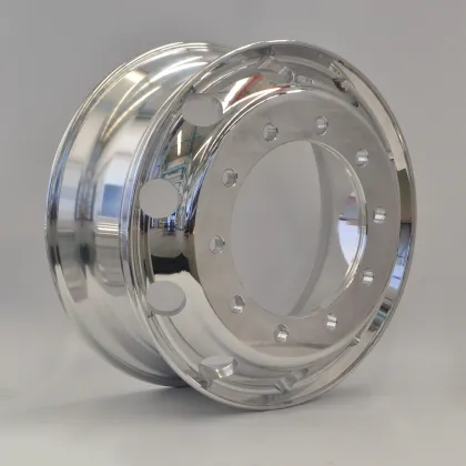 JASTOO Forged Aluminum Polished Truck Wheels 22.5x8.25 for Commercial Trucks